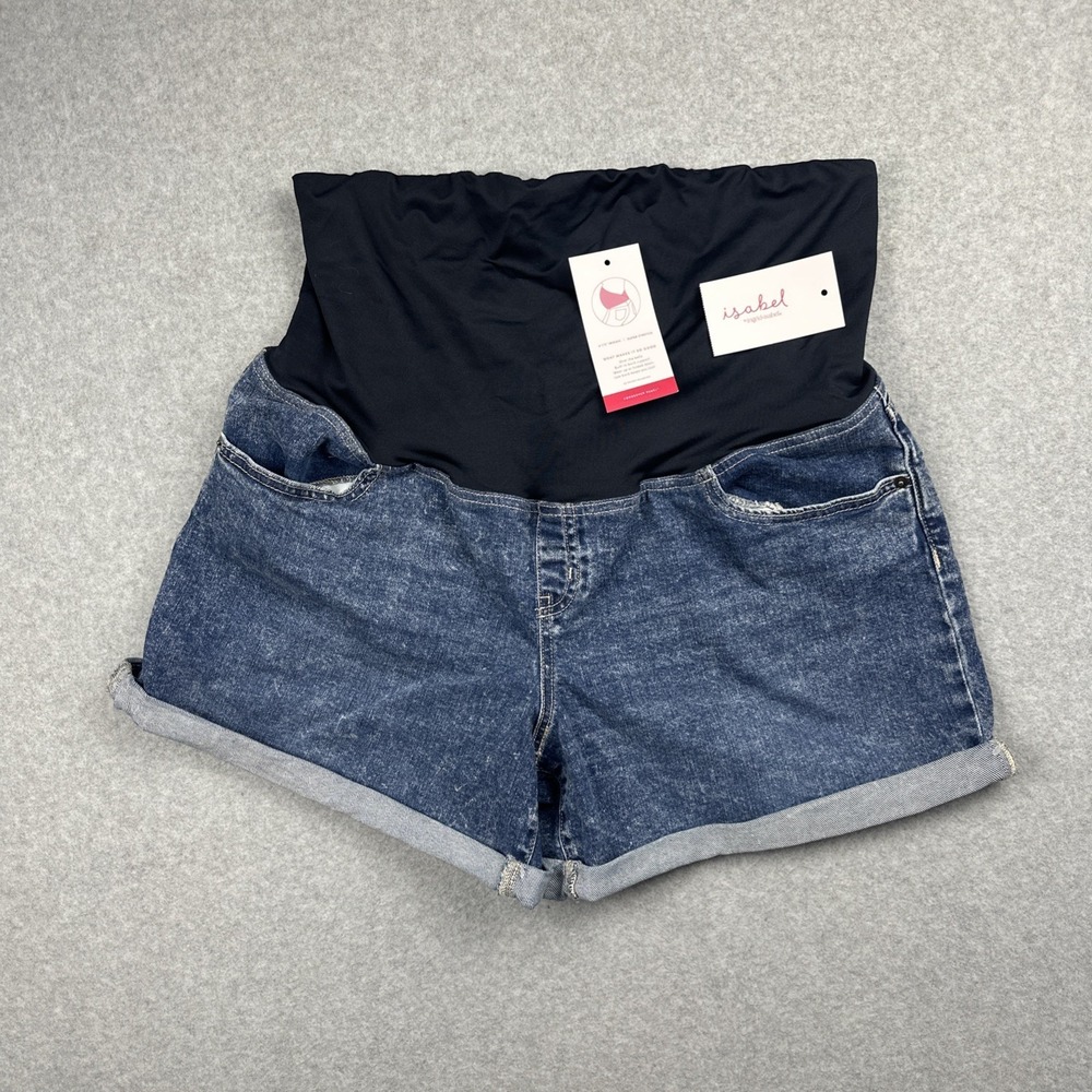 Isabel Women's Maternity Shorts‎ Size 16